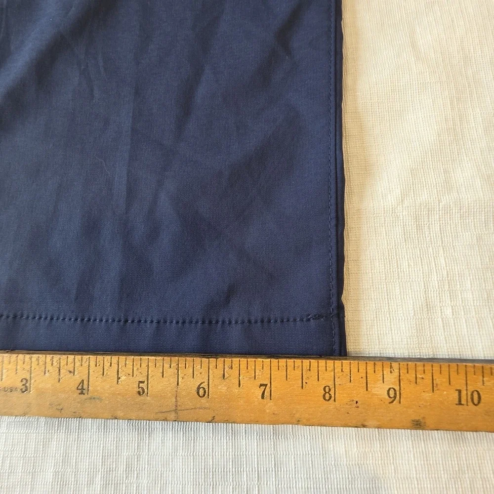 Chaps Men's Golf Pants 40x30 Blue Slim Straight Fit Stretch Chino Performance... - Picture 6 of 8